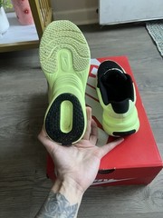 Nike Uplift Black Barely Volt IF1749-005 Size 4Y