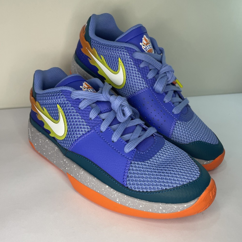 Nike Ja Morant 1 SE Backyard BBQ Basketball Shoe FN4398-400 GS Boy Size 6.5Y /8W
