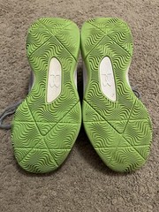Size 7Y (GS) – Under Armour Curry 3Z5 Low Mod Grey Green Boys Basketball Shoes