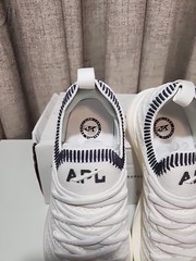 APL TechLoom Wave IVORY / IRON / Ribbed Youth Size 4 NEW with box free ship!