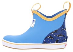 Xtratuf Kid’s Ankle Deck Boot – Salmon Sisters Light Blue