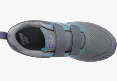 New Balance FuelCore Nitrel V3 Gray Running Shoe, 13.5 Wide US Unisex Little_Kid