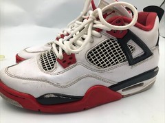 Nike Air Jordan 4 Retro OG ‚Fire Red‘ Y Size 5.5 408452-160