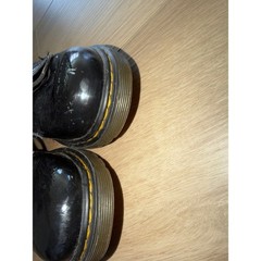 Dr Martens Patent Zip Leather Boots Black – KIDS 2 combat moto tendy Streetwear