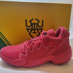 Adidas Donovan Mitchell Crayola D.O.N 2 J Power Pink Red Grade School Size 6.5Y