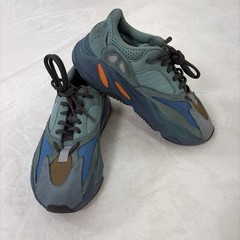 Adidas Yeezy Boost 700 Wave Runner 4.5Y Teal/Blue/Orange Athletic Sneaker FS