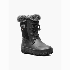 BOGS Girls‘ Arcata II Dash Winter Boots – 10.0 – Black