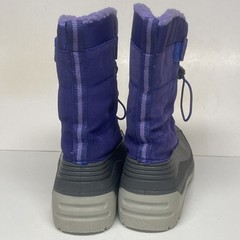 Land’s End Expedition Insulated Winter Boots YOUTH Sized 6M Purple Snow Winter