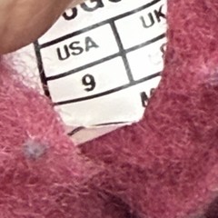 Ugg Pink Suede Bailey Bow Short Boots Size 9