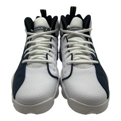 Nike Jordan Jumpman Team II BG Shoes Youth Size 4.5 Y Navy Blue White 820273-417