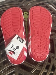 NEW DISNEY CHRISTMAS HOLIDAY CROCS CLOGS MICKEY & FRIENDS Kids Size J6