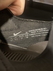Nike Sunray Protect 2 Black Lightweight Closed Toe Sandal Youth Size 13