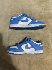 Nike Dunk Low PS “Size 1.5y” White University Blue CW1588-103 Replacement Box