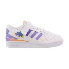 Adidas Forum Low ‚Fruits & Rainbow Patches Little Kids‘ Shoes Cloud White-Purple