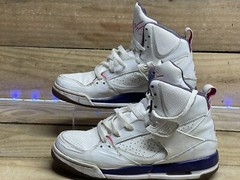 Nike Air Jordan Flight 45 High (GS) Basketball Shoes/Sneakers Size 7Y 524864-116