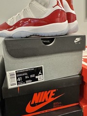 Jordan Air 11 Retro Cherry/White GS 4.5Y NIB