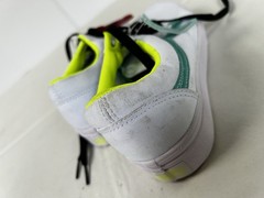 NWT Vans Off The Wall Old Skool Comfy Cush Skate Shoes Juniors Size 5.5 White