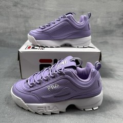 Fila Disruptor II (GS) Lifestyle Shoes Purple 3XM02267-522 Youth Big Kids‘ NEW