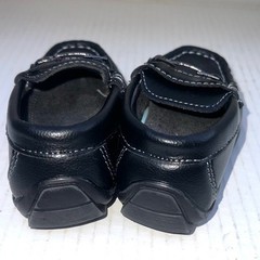 JOSMO Black Leather Bit Loafer Shoes Toddler Kids Size 6