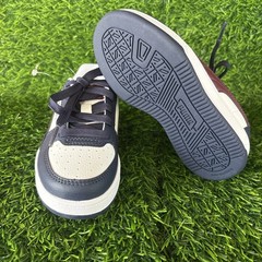 PUMA FOREVER BETTER KIDS WHITE-JASPER NAVY GOLD SIZE 10.5 C