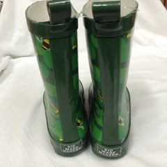 Kids‘ Bug Camo Garden Rain Boots by Kid Made Modern Green Medium(7/8)