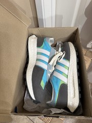 adidas Retropy Blue/Gray/White Mens size 7