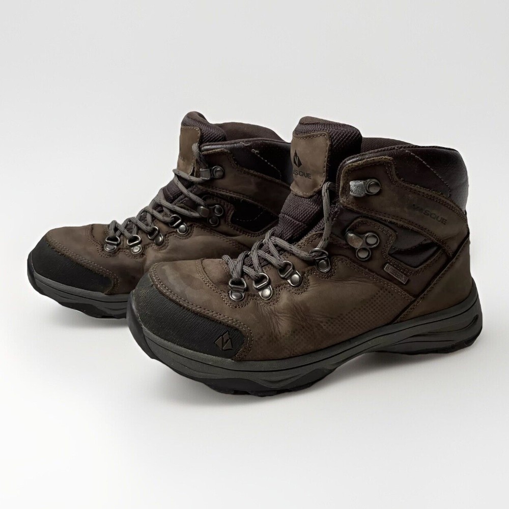 Vasque St Elias Waterproof Brown Leather Hiking Boot Shoe Childrens Sz 5