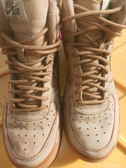 Nike Air Force 1 High „Flax“ Wheat Brown Youth Size 5