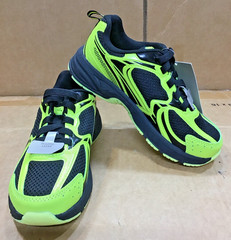 Avia Boys Green/Black Casual Slip On Sneakers Shoes D26