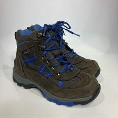 L.L. Bean tek 2.5 hiking boots size 6 big kids gray blue