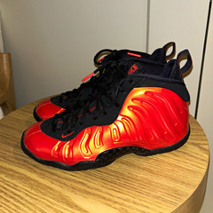 Nike Air Foamposite One GS Orange Basketball Sneakers Youth US 5.5