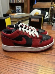Size 4.5 (GS) – Jordan 1 Low Black Very Berry