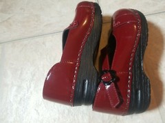 Dansko red Clog Girls Size 28