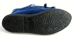 Cienta Kids High Top Chukka Sneaker, Blue US Kid’s Size 11 M, EUR Size 29