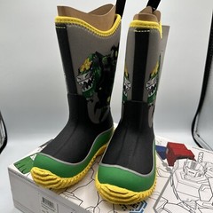 Muck Boot Hale Transformers Kids Grimlock Boots KBH-3GRM Size C8