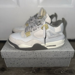 Jordan Air Jordan 4 Retro Craft SE Size US 8 EU 41 White/Gray/Cream DV3742-021