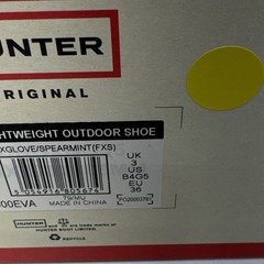 Hunter Original Kids Lightweight Outdoor Pink Shoe Sz Girl 5 Boys 4 – 36 EU