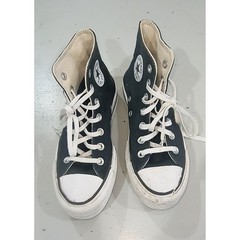 Converse Chuck Taylor All Star Platform High Top Kids Black White Sneakers