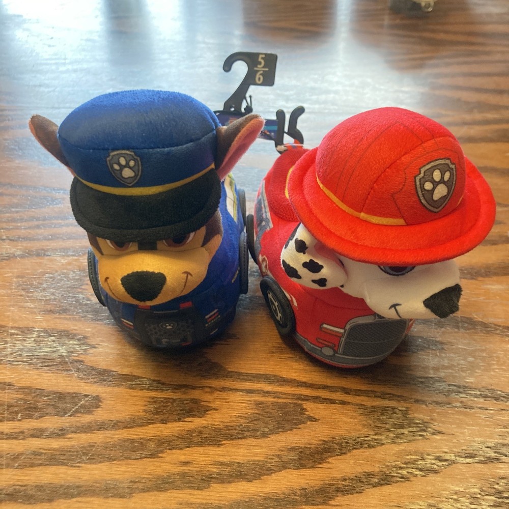 Paw Patrol Chase And Marshall Slippers Little Kid Size 5/6