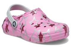 Crocs® Kids Classic Lined Clogs – Slip-on Shoes for Toddlers – Synthetic Upper –