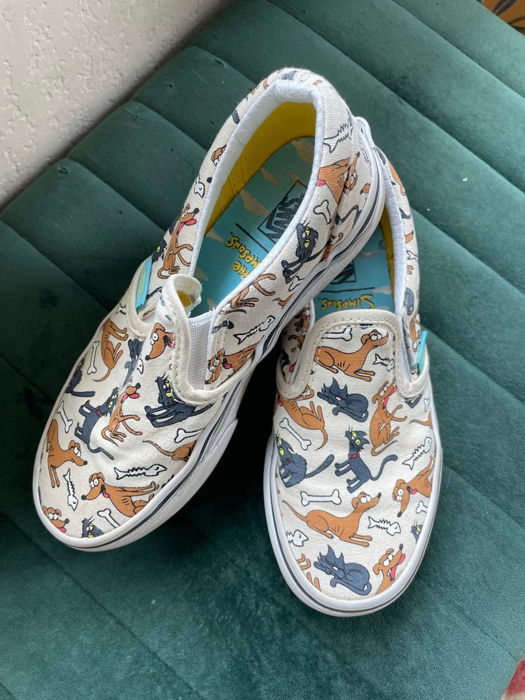 Kids Vans x The Simpsons Classic Slip-On