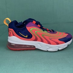 NIKE AIR MAX 270 REACT ENG Laser Crimson Laser Orange Y 5.5 W 7 CD6870-600
