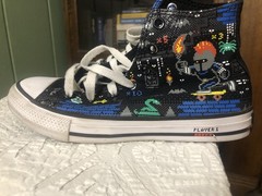 Converse All Star Video Game High Tops Size 2