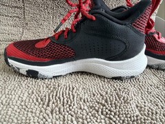 Under Armour GS CURRY 3Z 24 Steph Curry Size 7Y Black Red Basketball Sneakers
