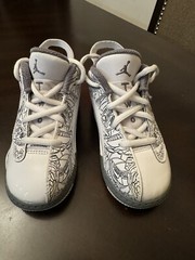 Jordan Dub Zero PS ‚White Cool Grey‘ Size 8C