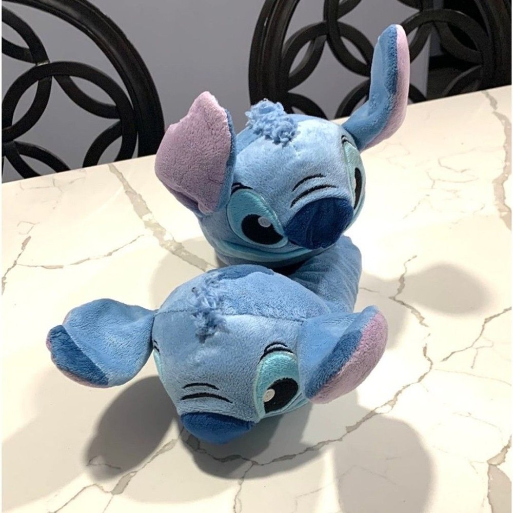 Lilo and Stitch Disney Blue Foam Unisex Kids Foam Youth Slippers Size 10/11