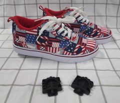 HEELYS Unisex-Child Pro 20 Prints Wheeled Heel Shoe Size 7