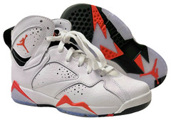 Air Jordan 7 Retro GS DQ6040-160 White/Infrared (Kid’s Youth 6.5y) No Box