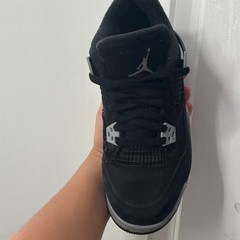 Jordan Air Jordan 4 Retro SE (GS) Kids 7Y Black/Gray/White DV0553-006