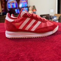 Adidas SL 72 Kids Red White Retro Running Shoes Sneakers EG5198